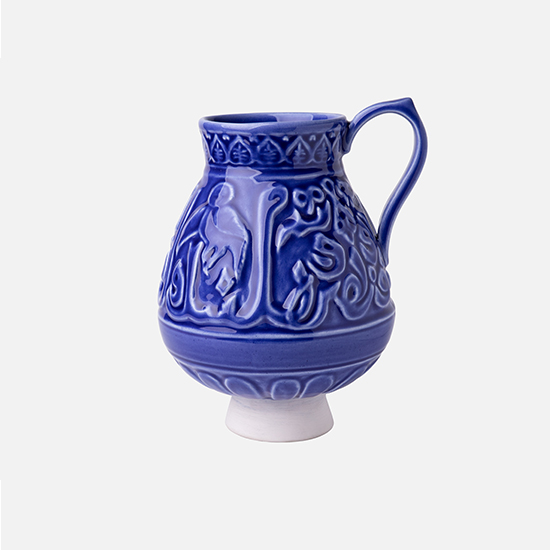 پارچ سرامیکی نقش برجسته