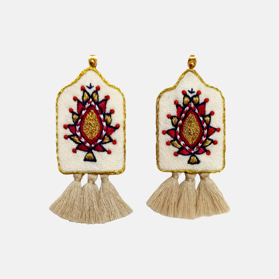 گوشواره سرو زرین